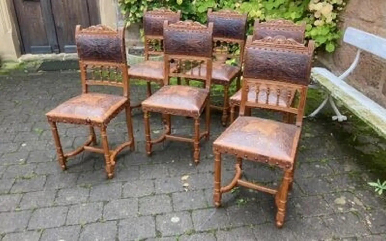 6 Stühle Frankreich um 1880 von Antik Cleversulzbach